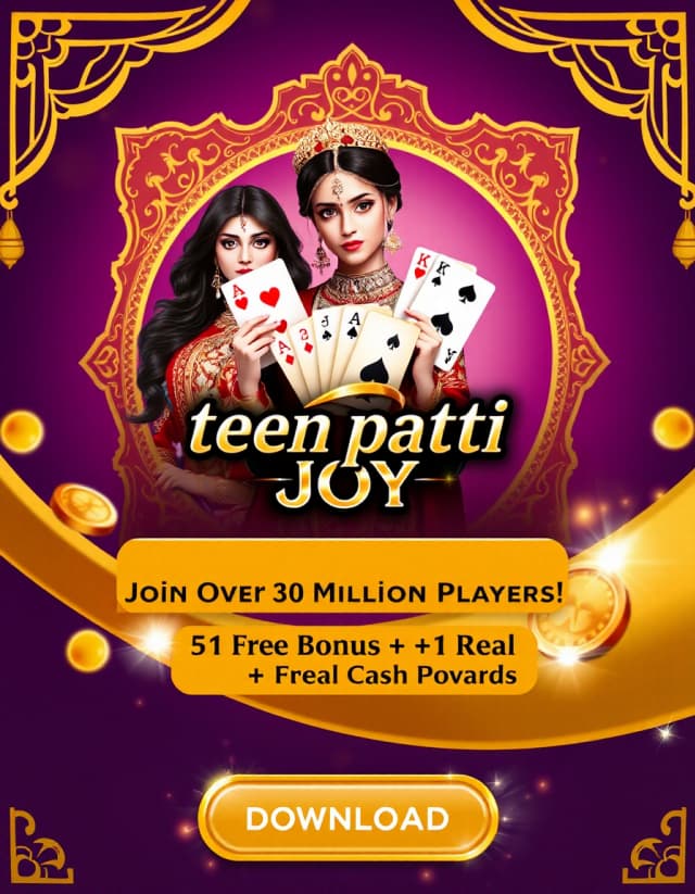 Teen Patti Joy Mod Apk Banner